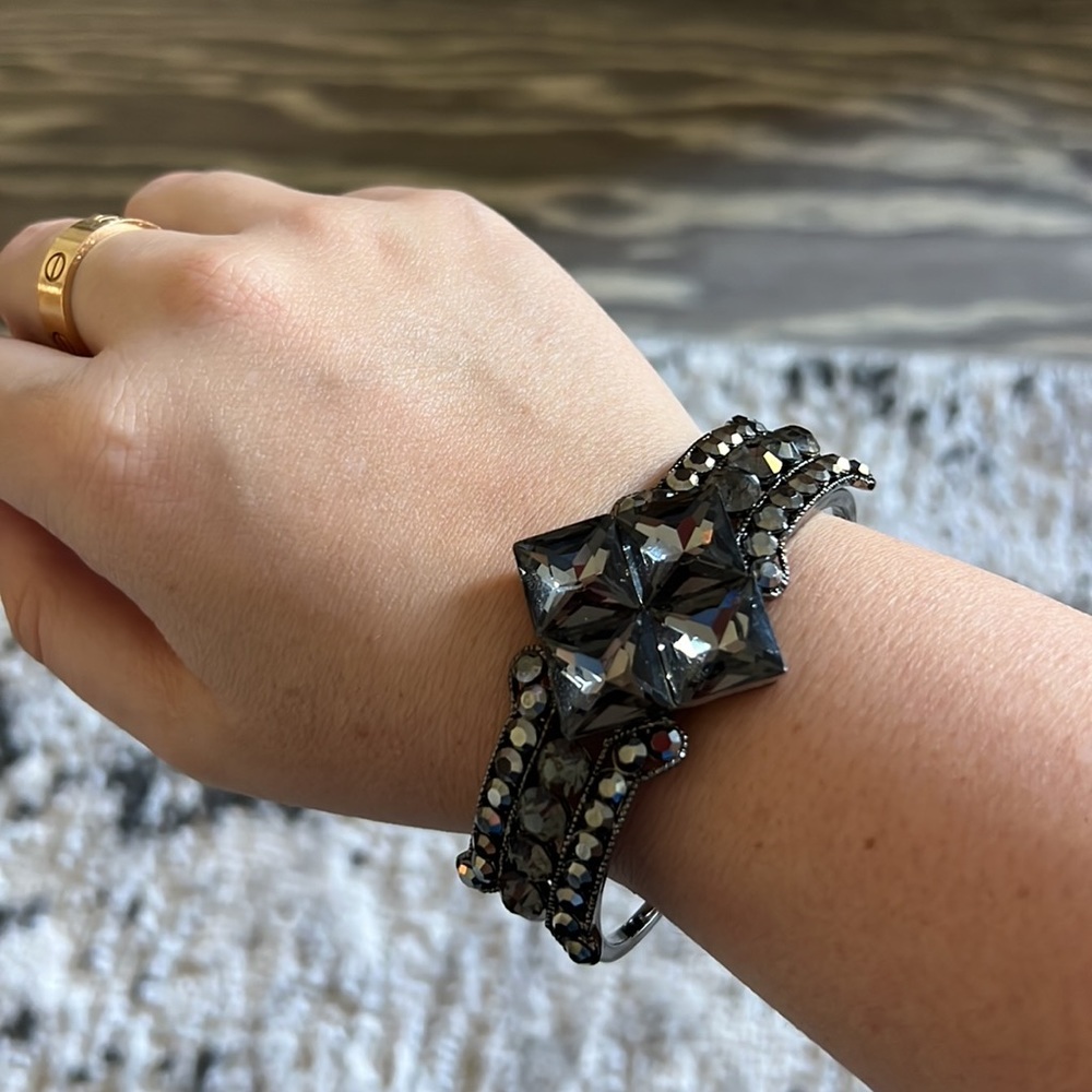 Magnetic Clasp Large Stone Bracelet